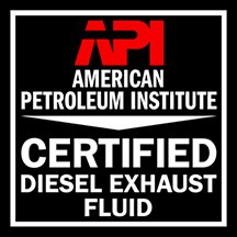 American Petroleum Institute Diesel Exhaust Fluid Certification